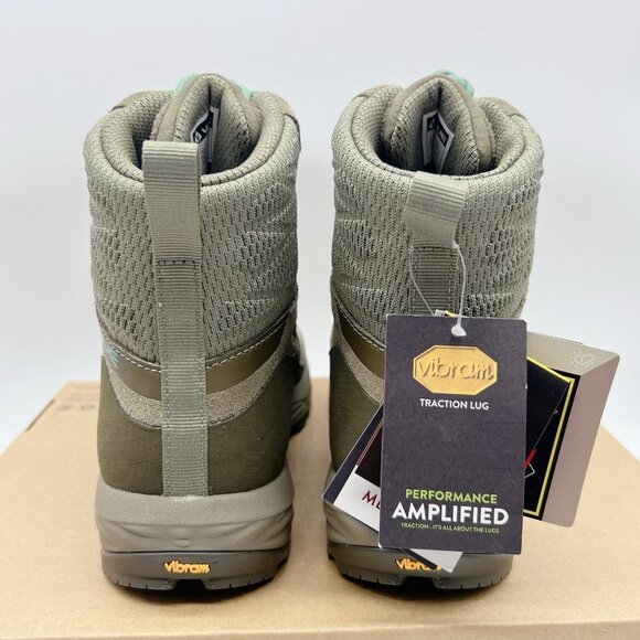 Vasque Torre at GTX Womens US 8.5 Hiking Shoes Sage Vert Waterproof Lace Up - Picture 8 of 14